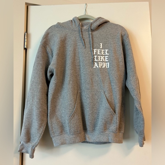 I feel like Aphi gray hoodie - Picture 1 of 3